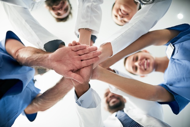 Team of health workers